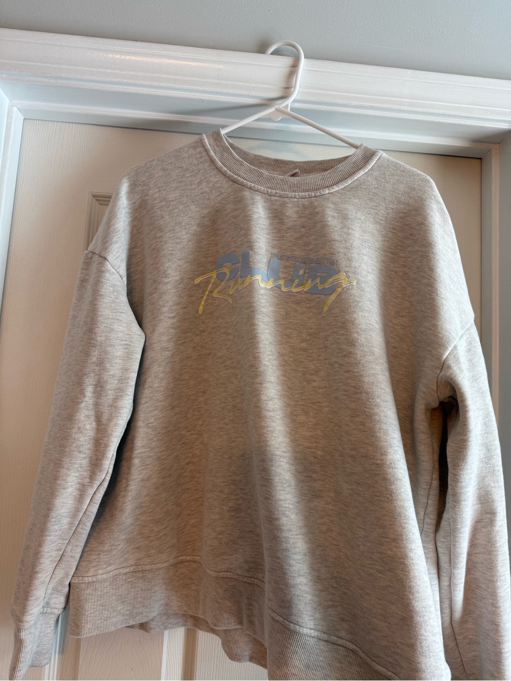 Wilo Gray Crewneck Sweater